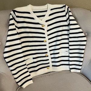 NEW Chic Striped Cardigan